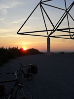 Sonnenaufgang am Tetraeder